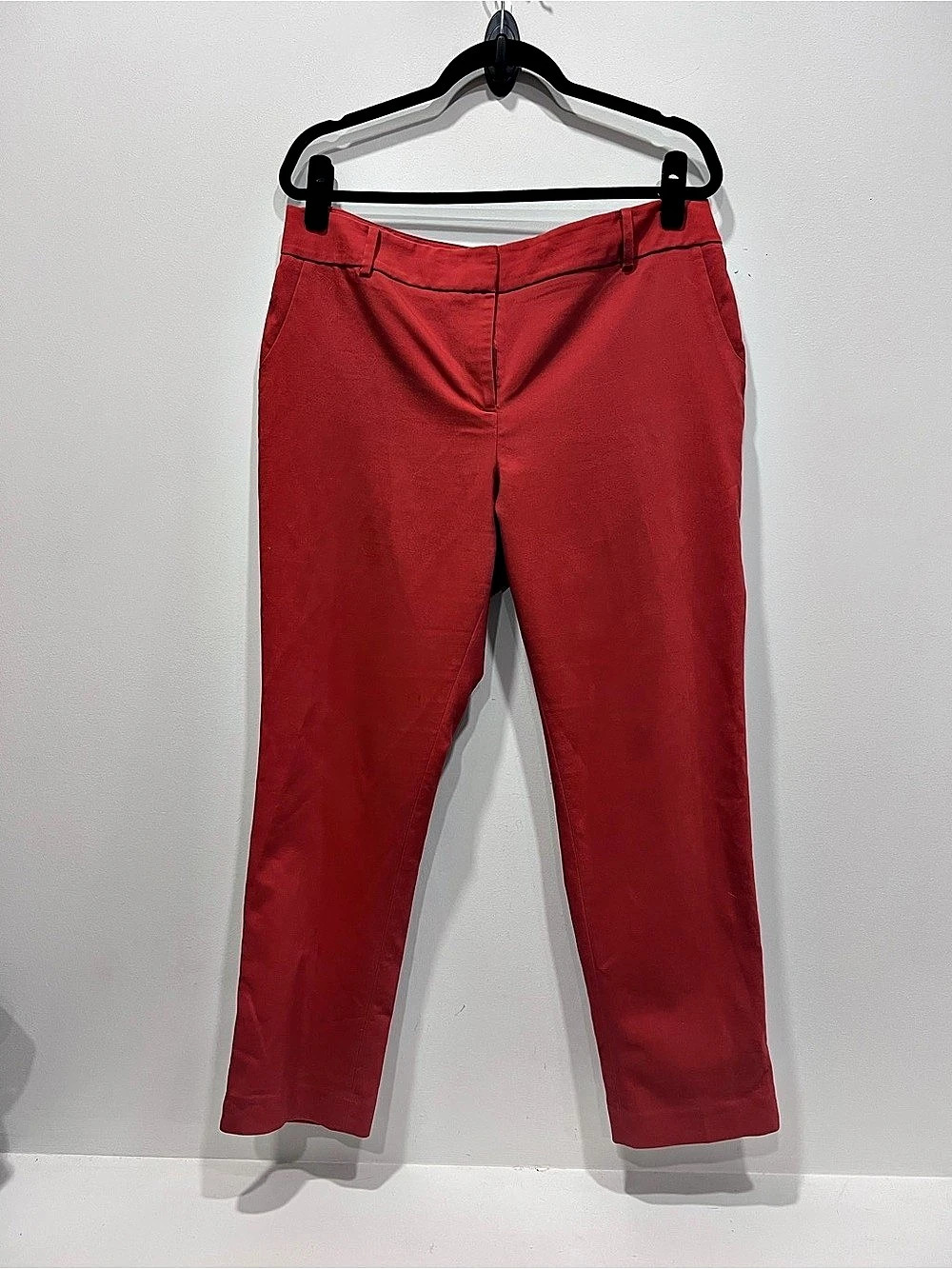 CHAUS Straight Leg Pants in Rust/RedSize 14